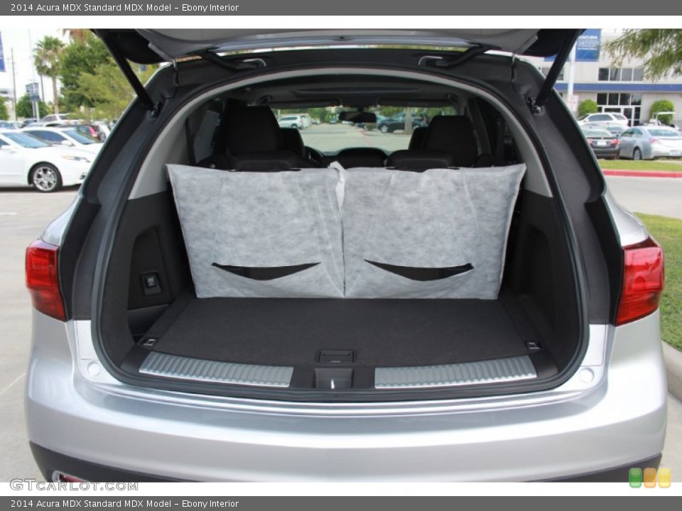 Ebony Interior Trunk for the 2014 Acura MDX  #83954962