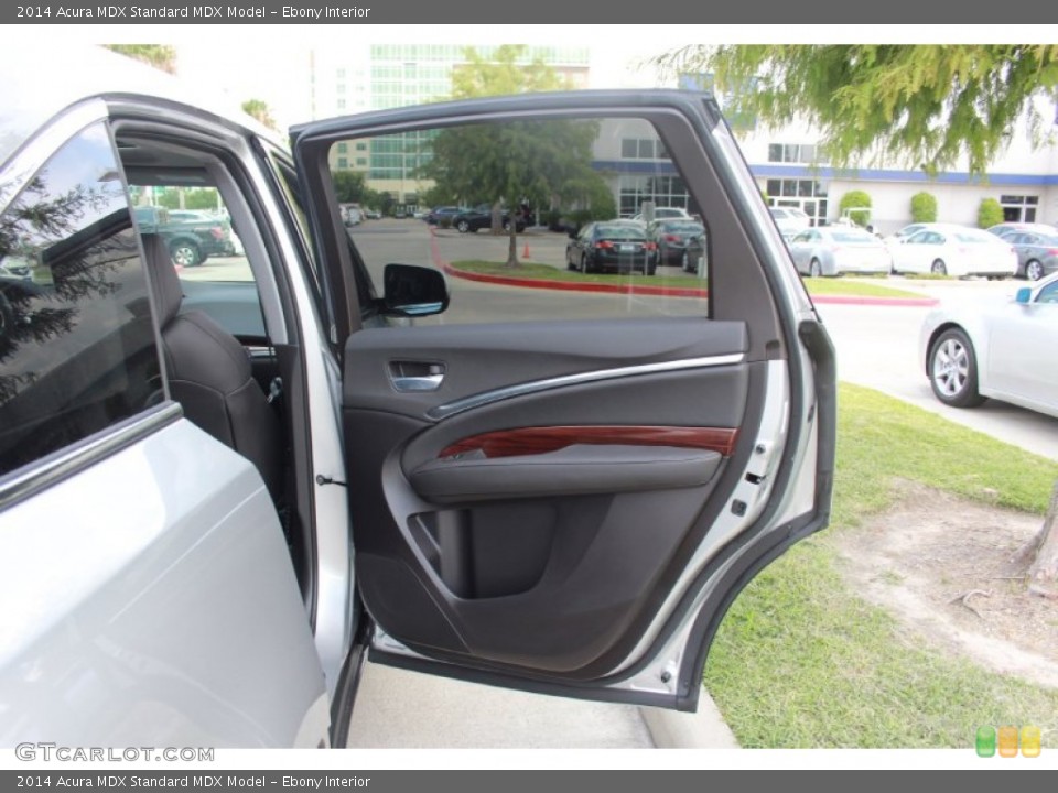 Ebony Interior Door Panel for the 2014 Acura MDX  #83954986