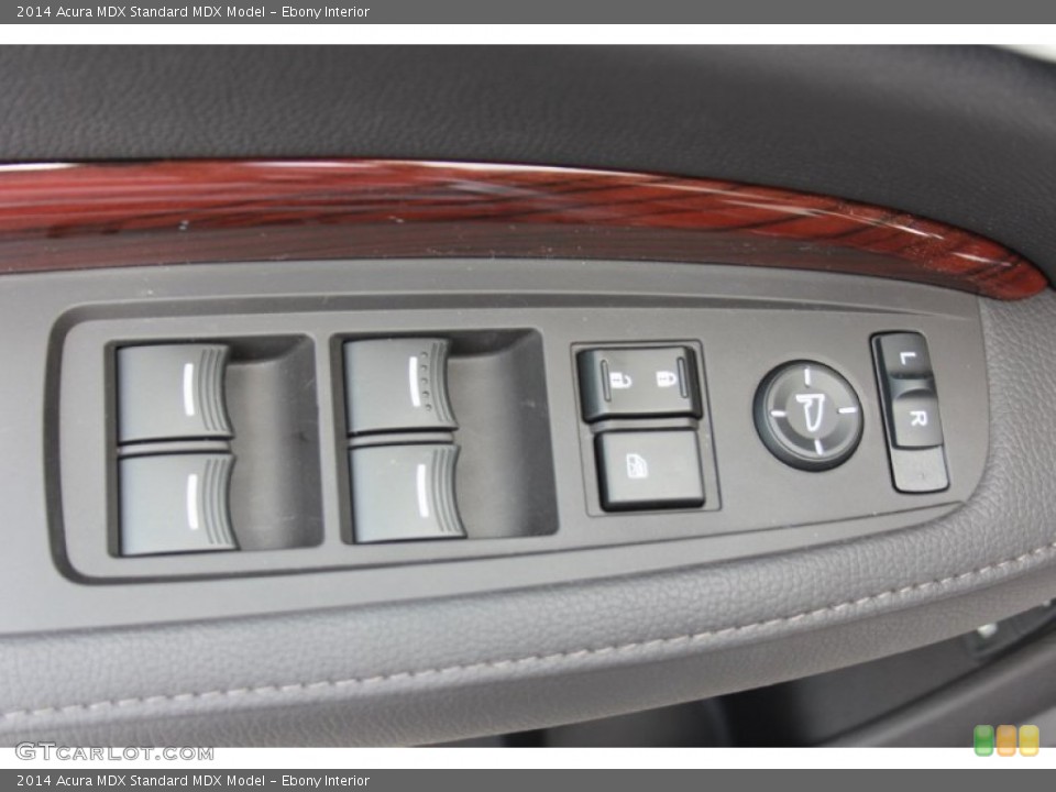 Ebony Interior Controls for the 2014 Acura MDX  #83955094