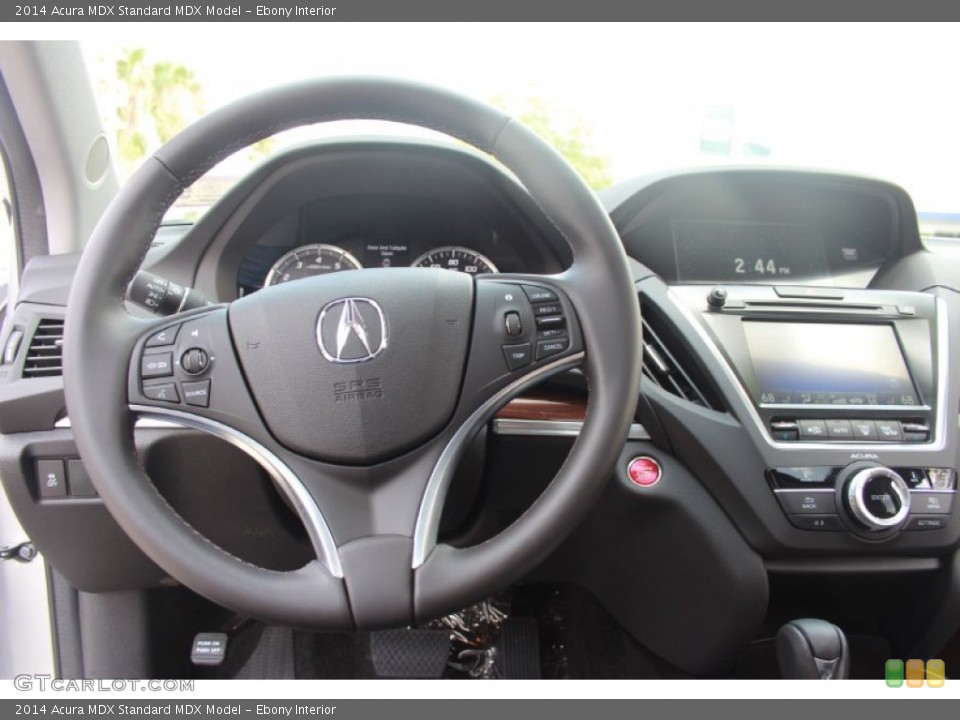 Ebony Interior Dashboard for the 2014 Acura MDX  #83955157