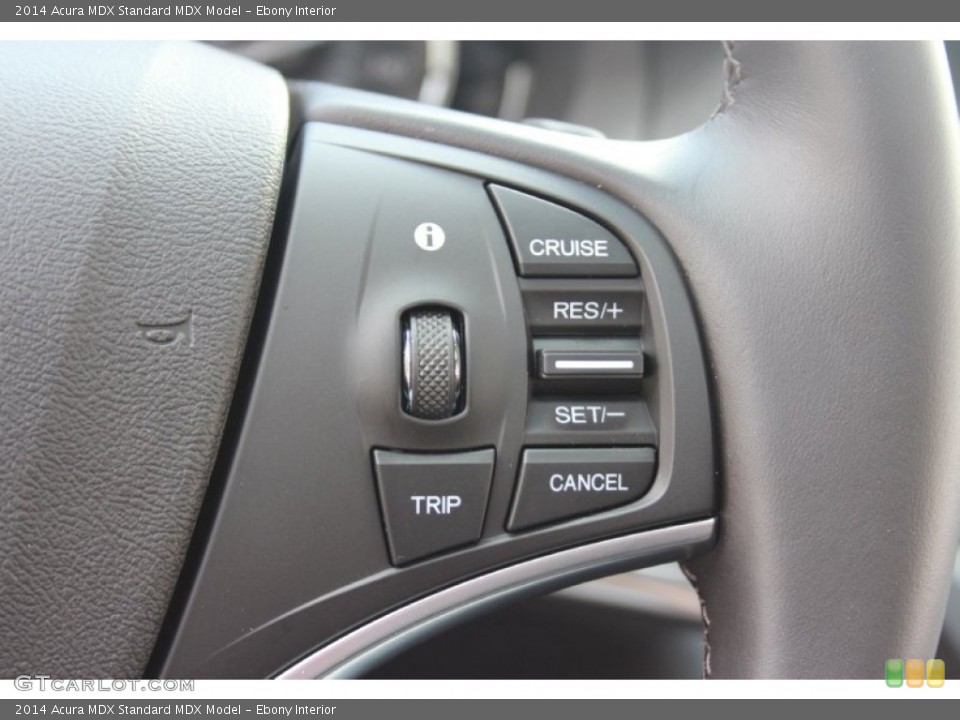 Ebony Interior Controls for the 2014 Acura MDX  #83955275