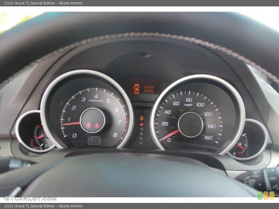Ebony Interior Gauges for the 2013 Acura TL Special Edition #83955994