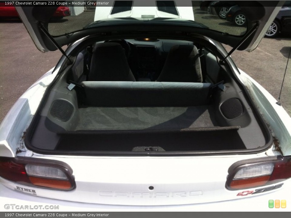 Medium Grey Interior Trunk for the 1997 Chevrolet Camaro Z28 Coupe #83959720