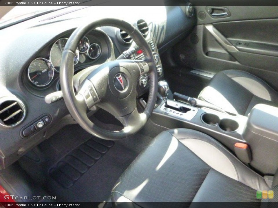 Ebony 2006 Pontiac G6 Interiors