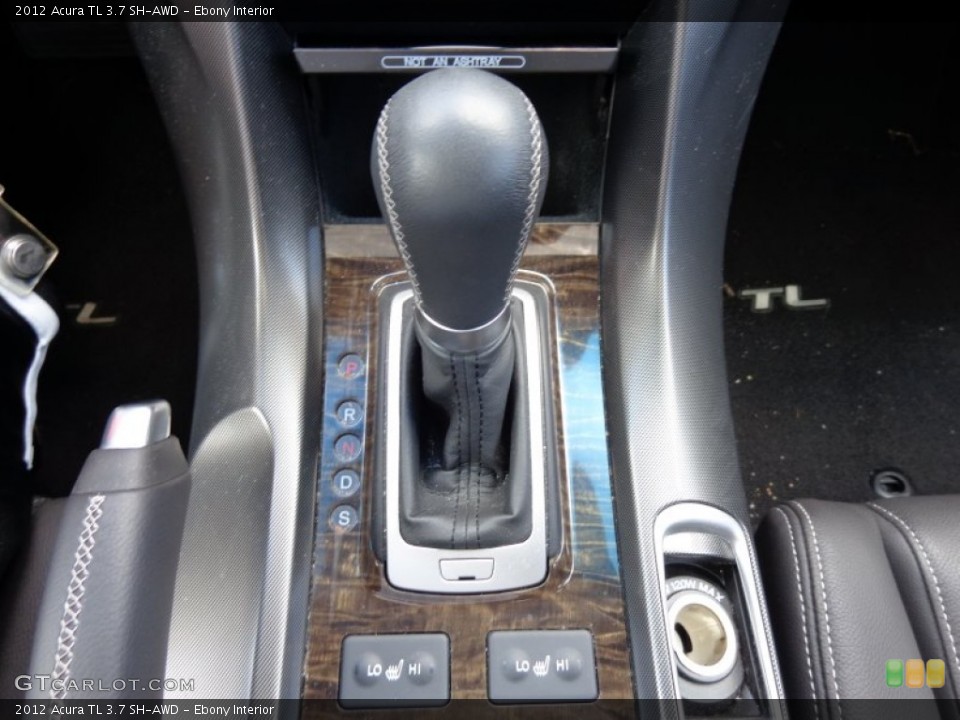 Ebony Interior Transmission for the 2012 Acura TL 3.7 SH-AWD #83964060