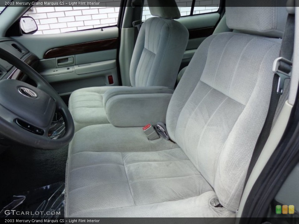 Light Flint Interior Front Seat for the 2003 Mercury Grand Marquis GS #83964324