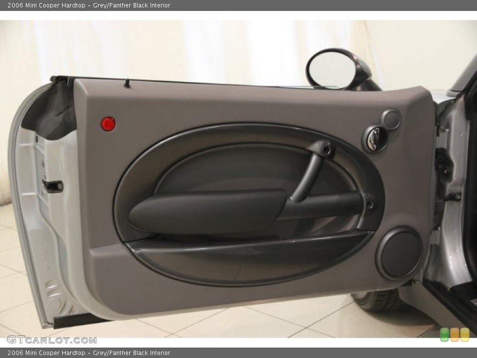 Grey/Panther Black Interior Door Panel for the 2006 Mini Cooper Hardtop #83964852