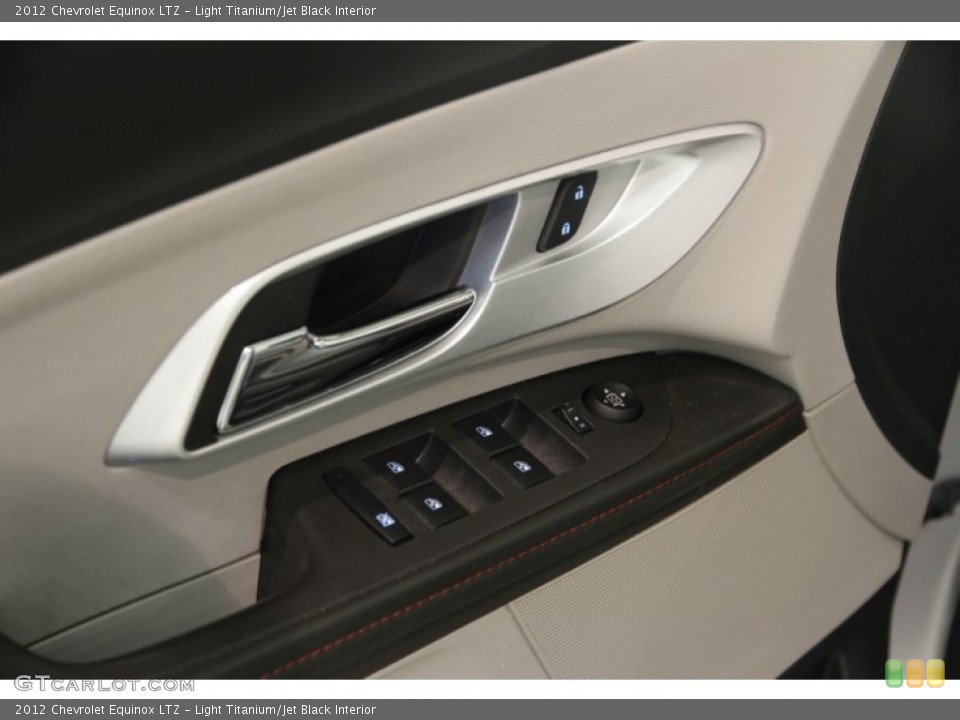 Light Titanium/Jet Black Interior Controls for the 2012 Chevrolet Equinox LTZ #83968818