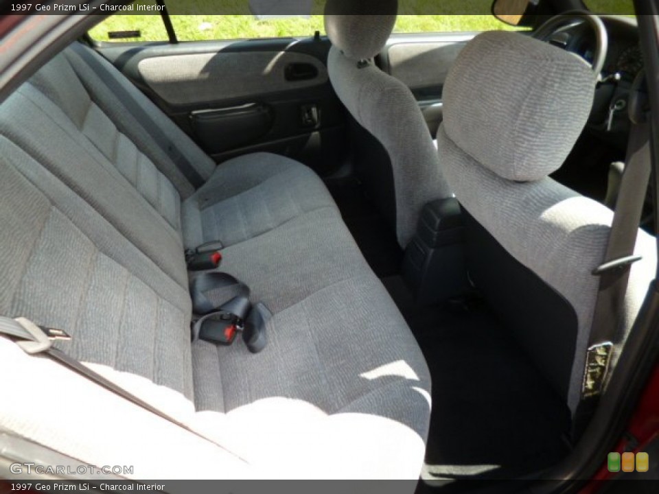 Charcoal Interior Rear Seat for the 1997 Geo Prizm LSi #83969808