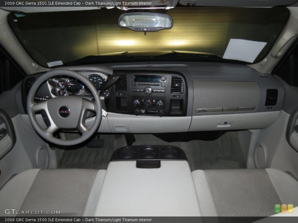 Dark Titanium/Light Titanium Interior Dashboard for the 2009 GMC Sierra 1500 SLE Extended Cab #83970990