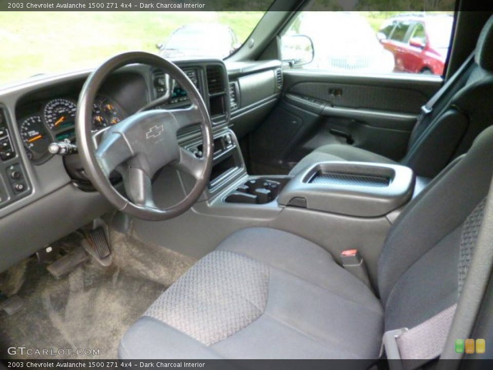 Dark Charcoal 2003 Chevrolet Avalanche Interiors