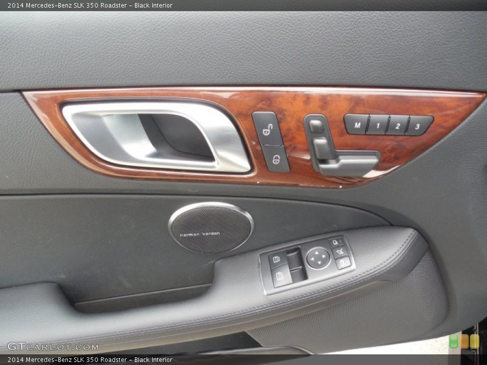 Black Interior Controls for the 2014 Mercedes-Benz SLK 350 Roadster #83972241