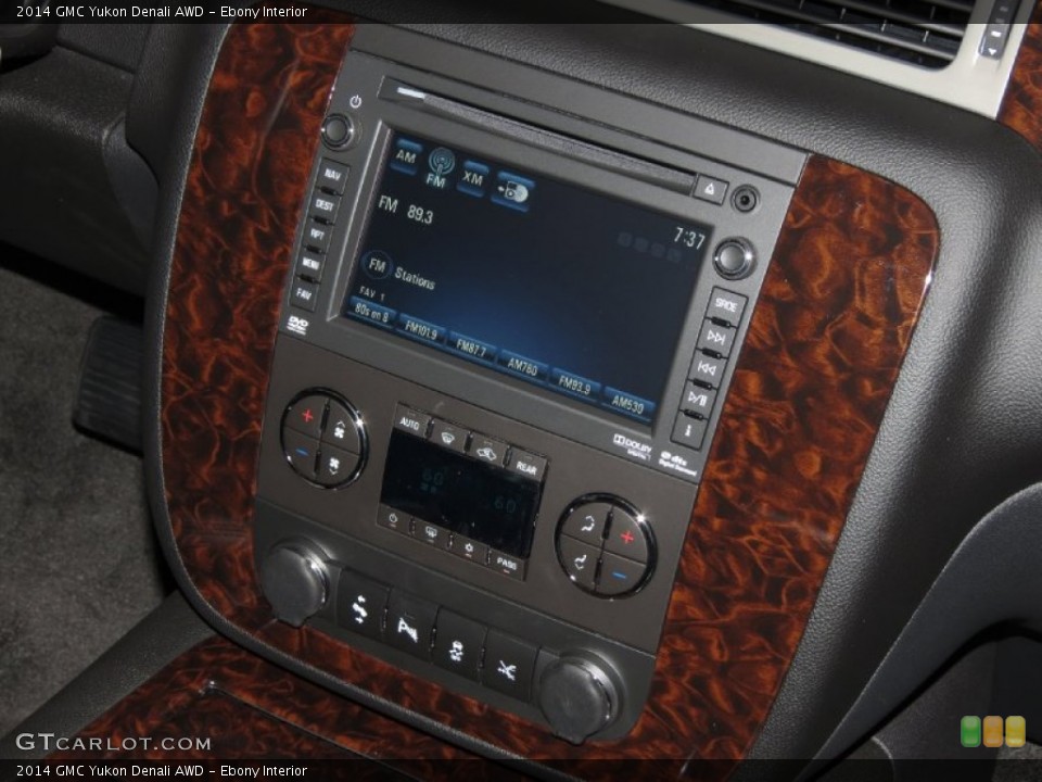 Ebony Interior Controls for the 2014 GMC Yukon Denali AWD #83973036