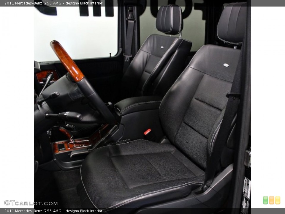 designo Black Interior Front Seat for the 2011 Mercedes-Benz G 55 AMG #83973117