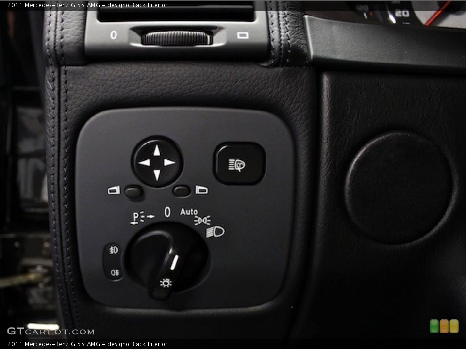 designo Black Interior Controls for the 2011 Mercedes-Benz G 55 AMG #83973249