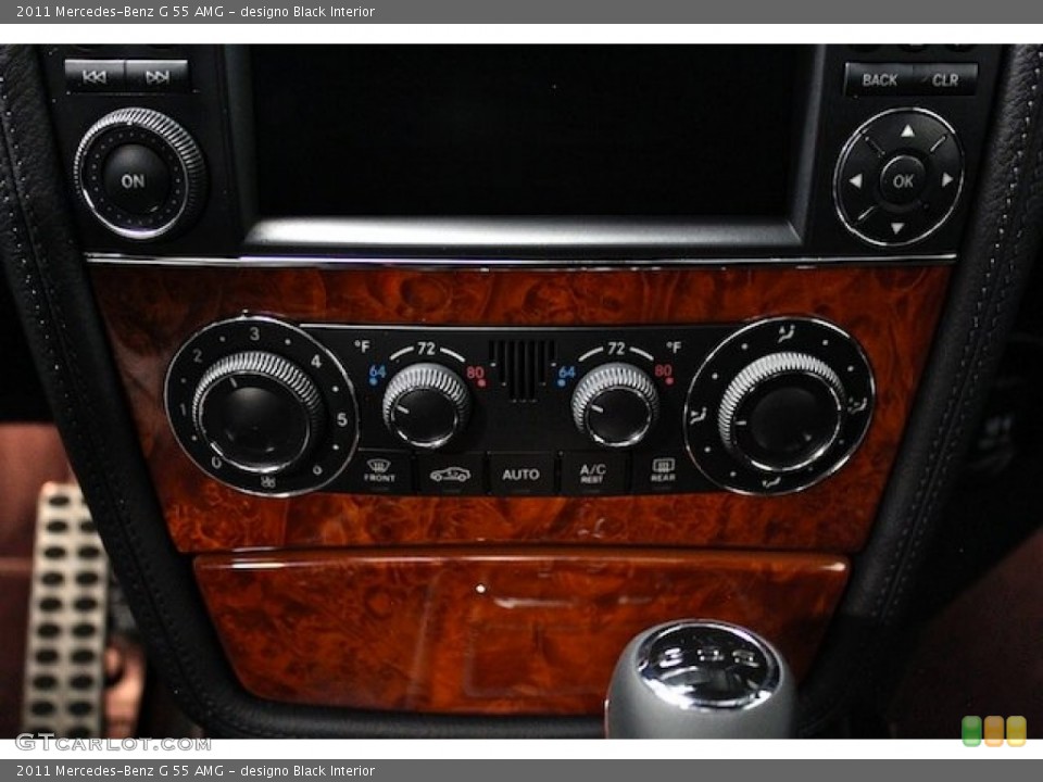 designo Black Interior Controls for the 2011 Mercedes-Benz G 55 AMG #83973429