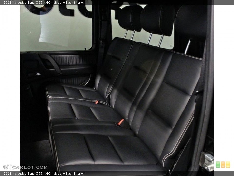 designo Black Interior Rear Seat for the 2011 Mercedes-Benz G 55 AMG #83973570