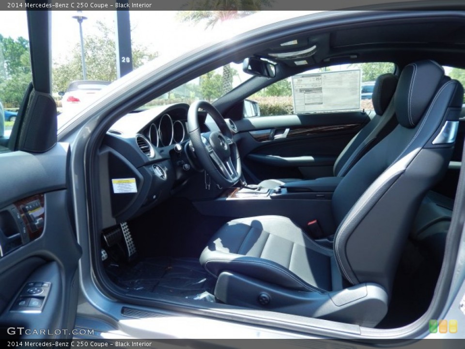 Black Interior Photo for the 2014 Mercedes-Benz C 250 Coupe #83973624