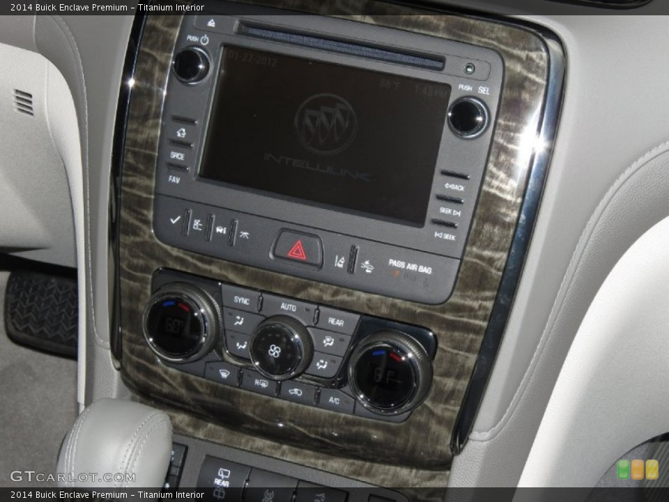 Titanium Interior Controls for the 2014 Buick Enclave Premium #83973780