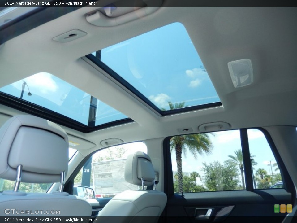 Ash/Black Interior Sunroof for the 2014 Mercedes-Benz GLK 350 #83973945
