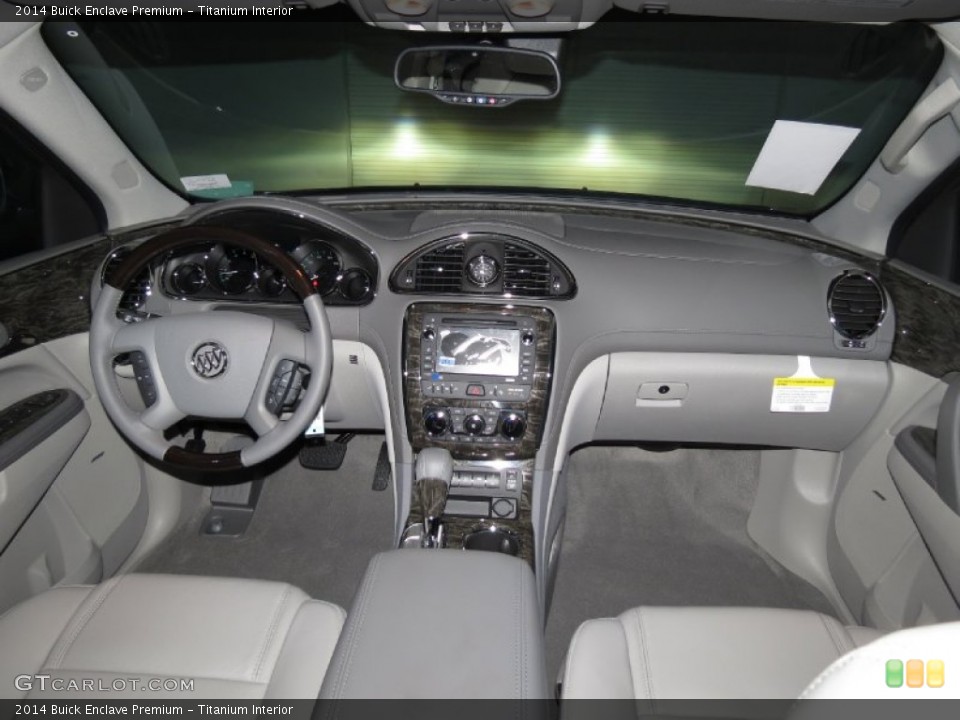 Titanium Interior Dashboard for the 2014 Buick Enclave Premium #83974074