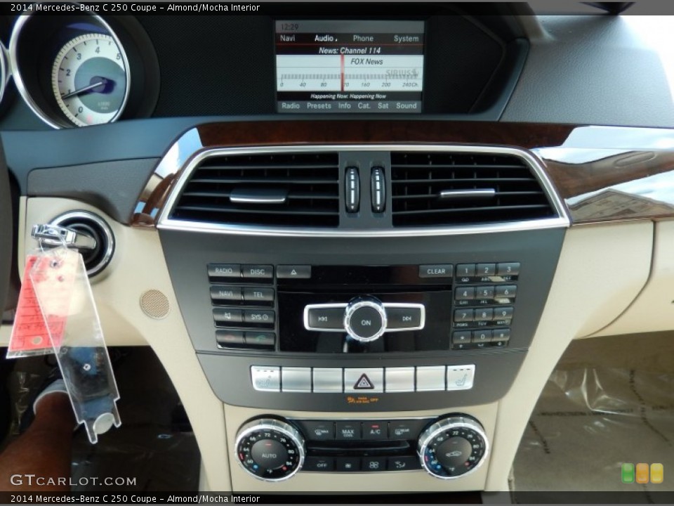 Almond/Mocha Interior Controls for the 2014 Mercedes-Benz C 250 Coupe #83974299