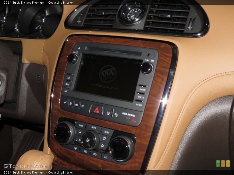 Cocaccino Interior Controls for the 2014 Buick Enclave Premium #83974458
