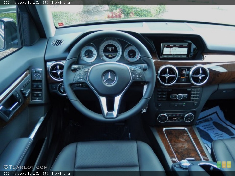 Black Interior Dashboard for the 2014 Mercedes-Benz GLK 350 #83974551