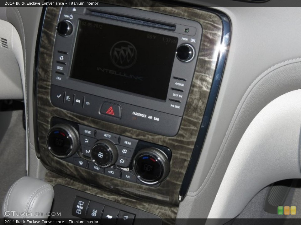 Titanium Interior Controls for the 2014 Buick Enclave Convenience #83974722