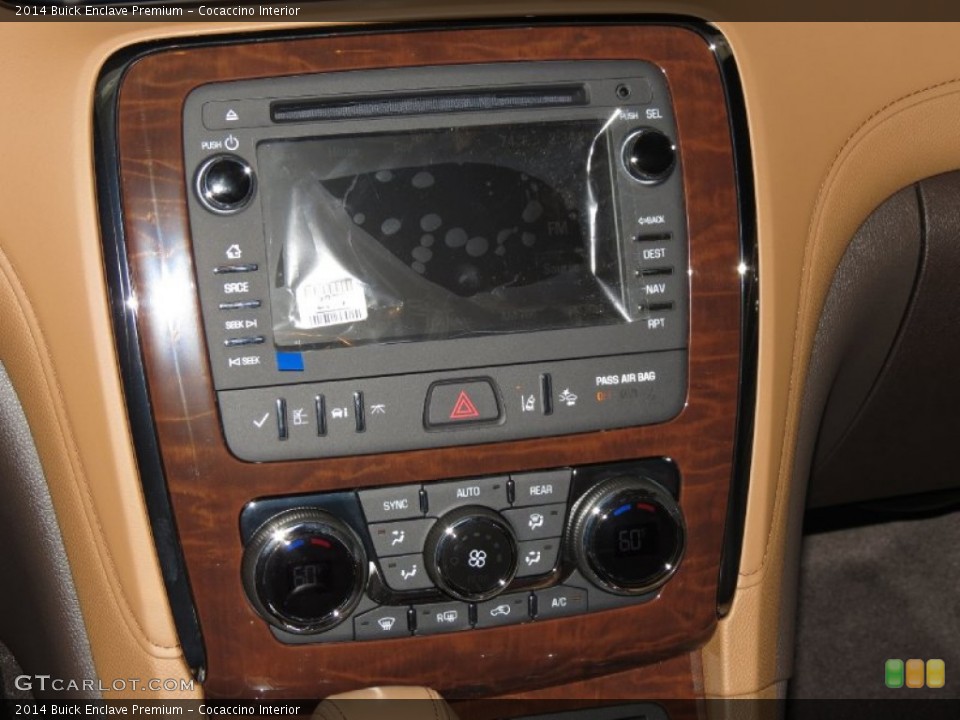 Cocaccino Interior Controls for the 2014 Buick Enclave Premium #83974911