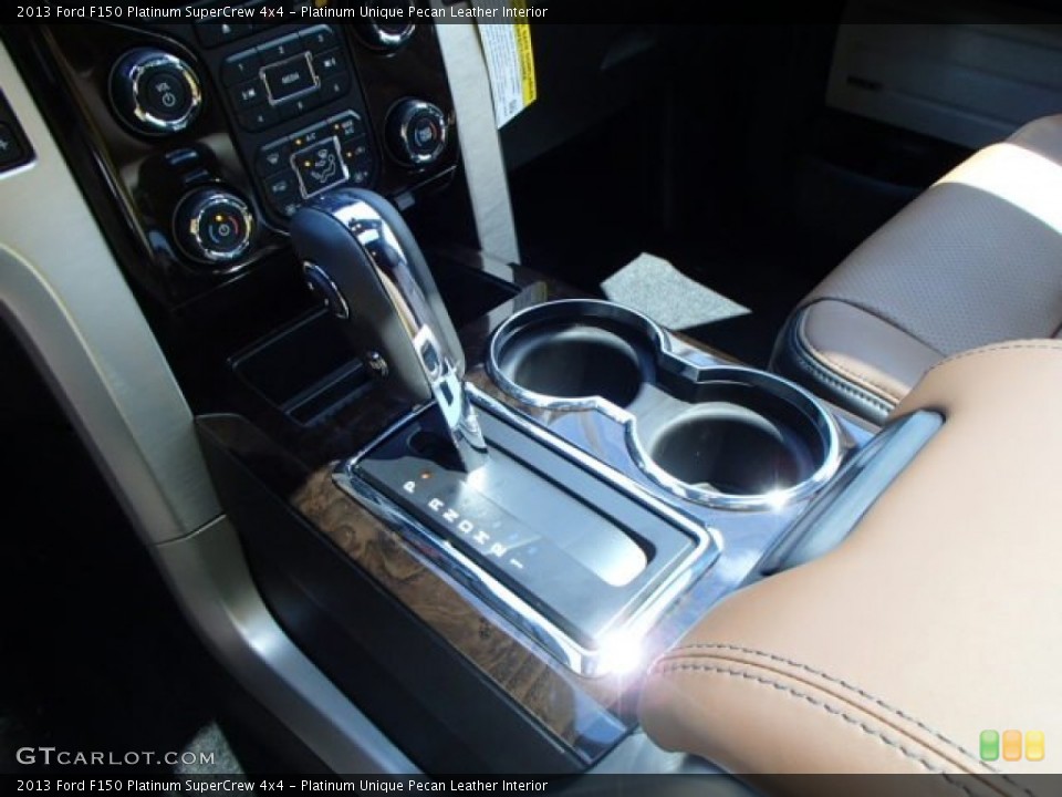 Platinum Unique Pecan Leather Interior Transmission for the 2013 Ford F150 Platinum SuperCrew 4x4 #83976300