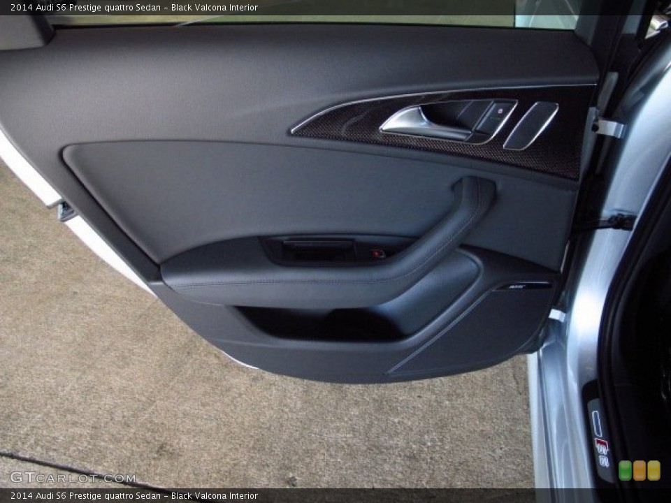 Black Valcona Interior Door Panel for the 2014 Audi S6 Prestige quattro Sedan #83979525