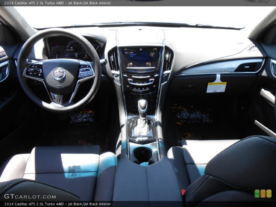 Jet Black/Jet Black Interior Dashboard for the 2014 Cadillac ATS 2.0L Turbo AWD #83979573