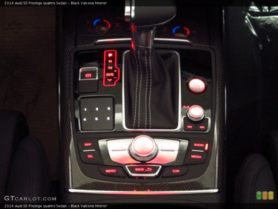 Black Valcona Interior Controls for the 2014 Audi S6 Prestige quattro Sedan #83979777