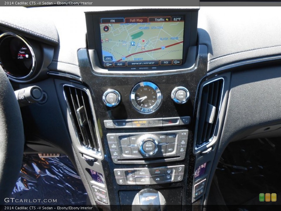 Ebony/Ebony Interior Controls for the 2014 Cadillac CTS -V Sedan #83979888