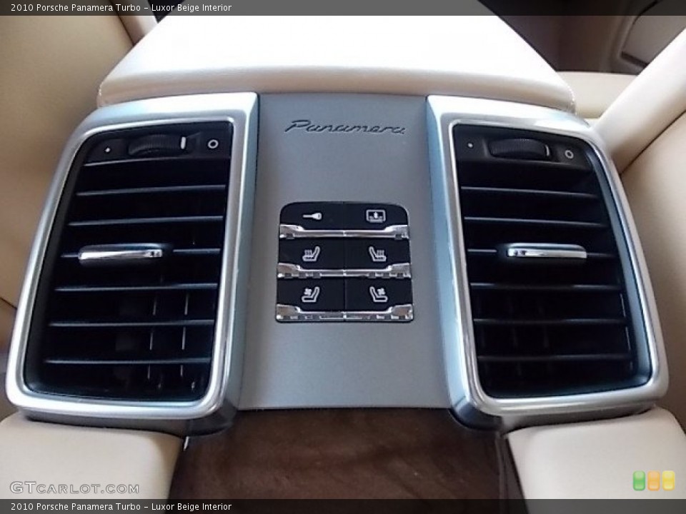 Luxor Beige Interior Controls for the 2010 Porsche Panamera Turbo #83979966