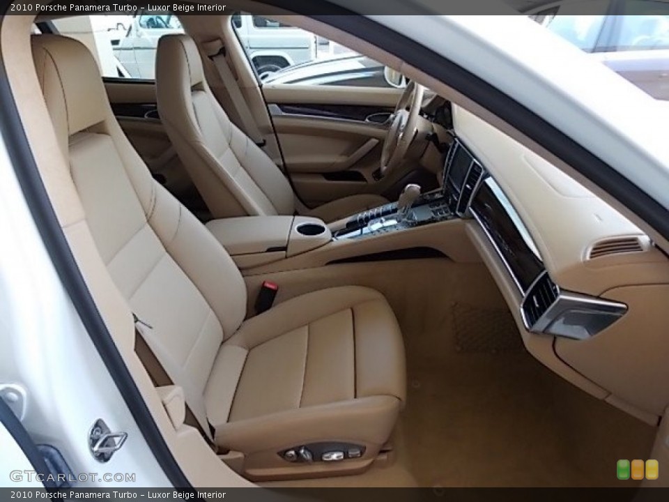 Luxor Beige Interior Front Seat for the 2010 Porsche Panamera Turbo #83979978