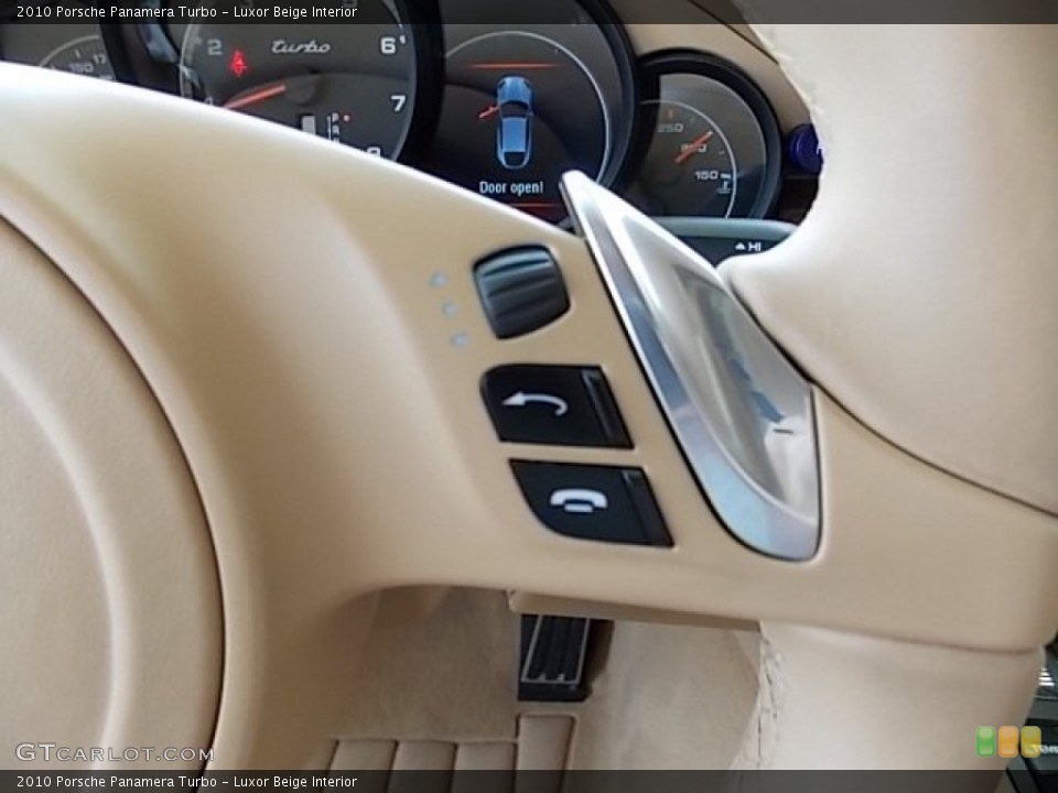 Luxor Beige Interior Controls for the 2010 Porsche Panamera Turbo #83980320