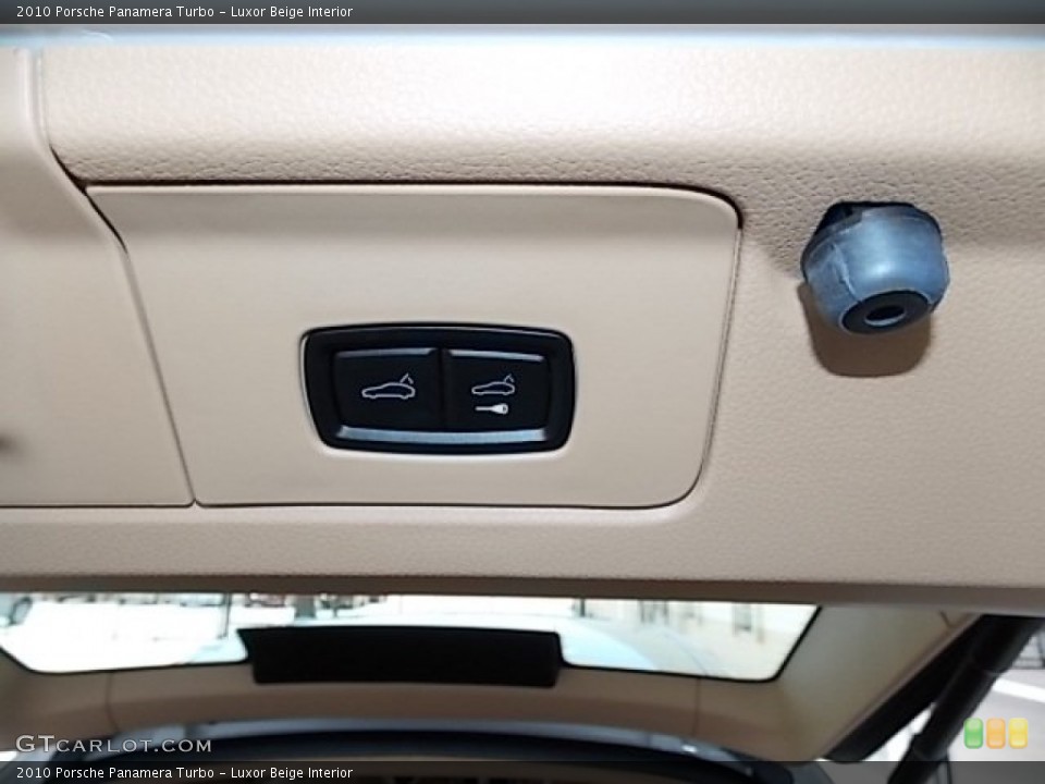Luxor Beige Interior Controls for the 2010 Porsche Panamera Turbo #83980620