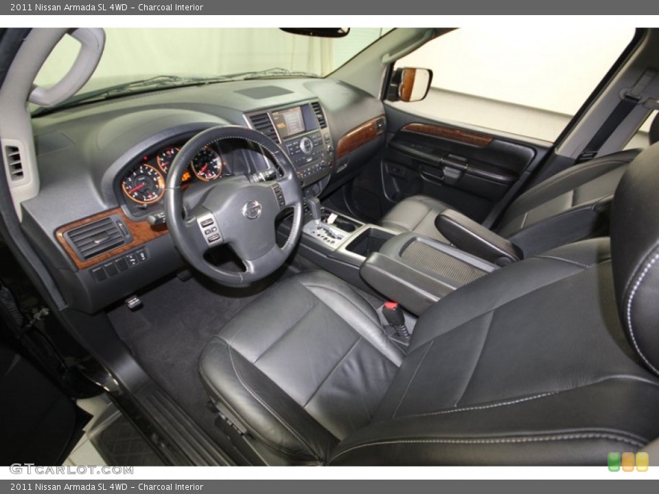 Charcoal Interior Prime Interior for the 2011 Nissan Armada SL 4WD #83982345
