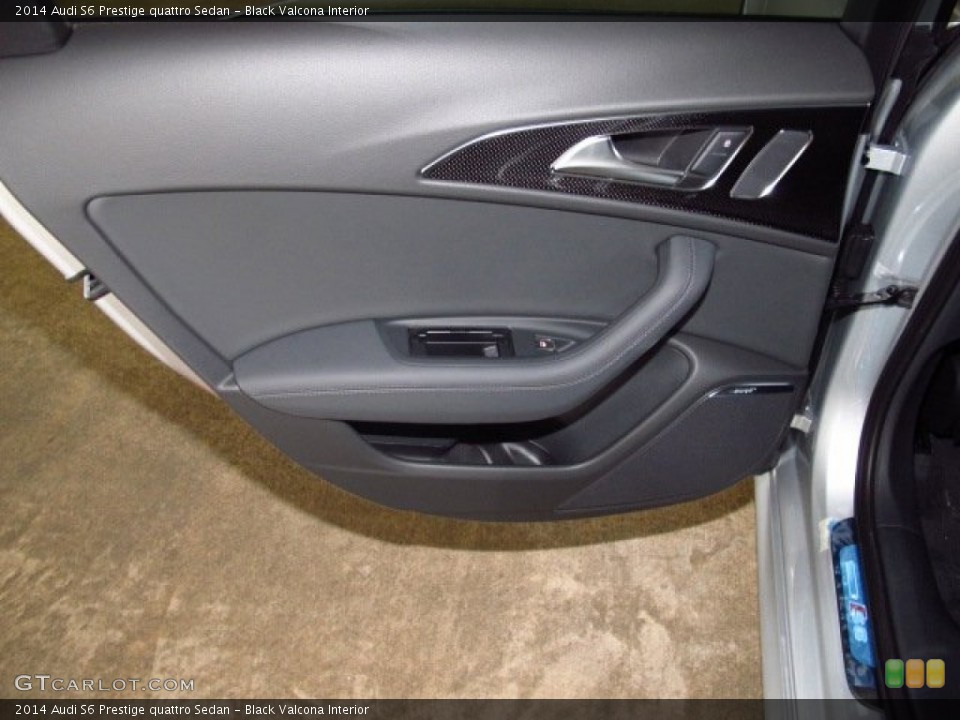 Black Valcona Interior Door Panel for the 2014 Audi S6 Prestige quattro Sedan #83982576