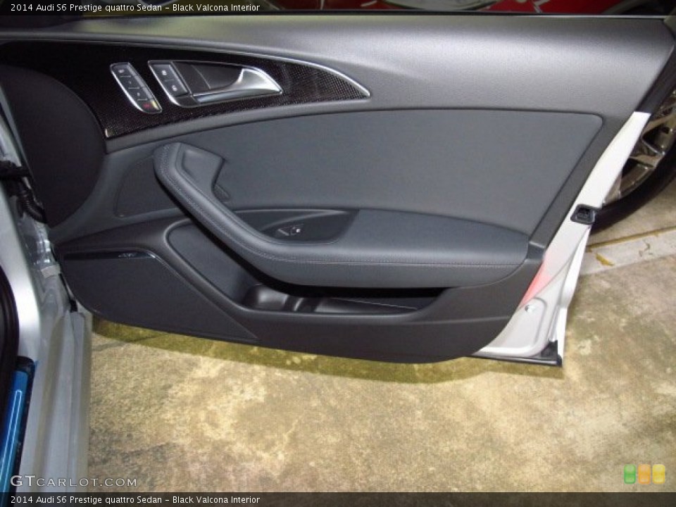 Black Valcona Interior Door Panel for the 2014 Audi S6 Prestige quattro Sedan #83982648