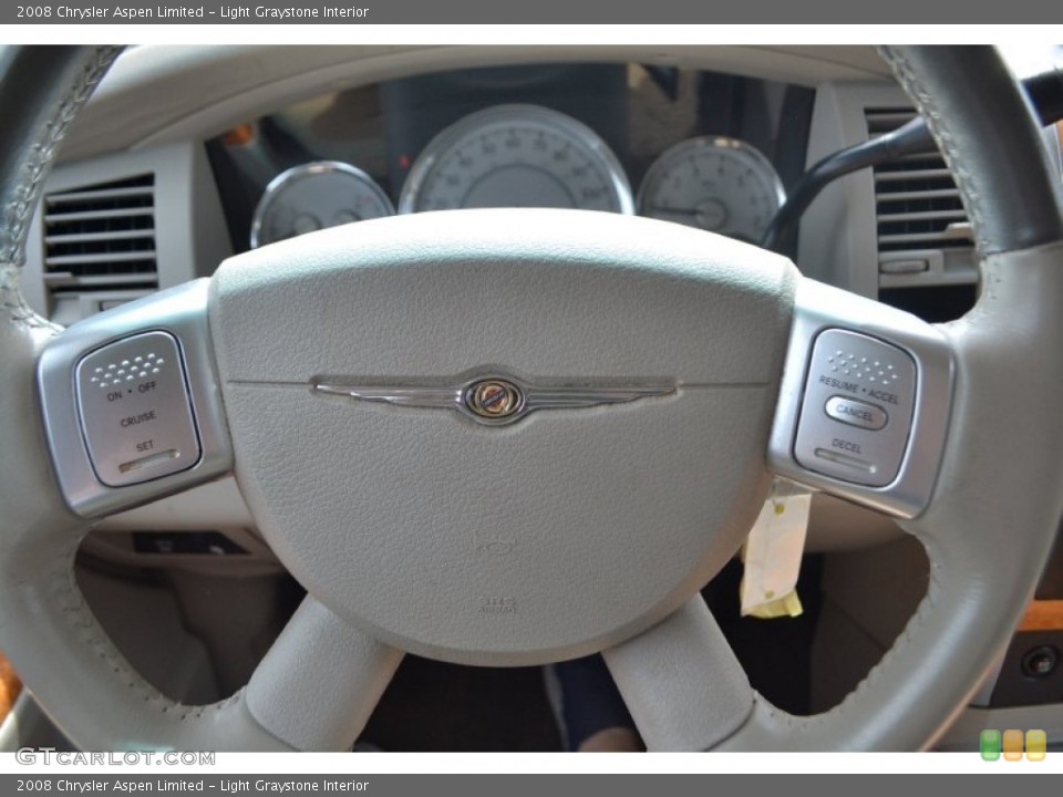 Light Graystone Interior Controls for the 2008 Chrysler Aspen Limited #83982903