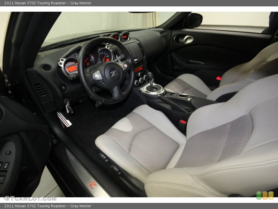 Gray Interior Photo for the 2011 Nissan 370Z Touring Roadster #83983317