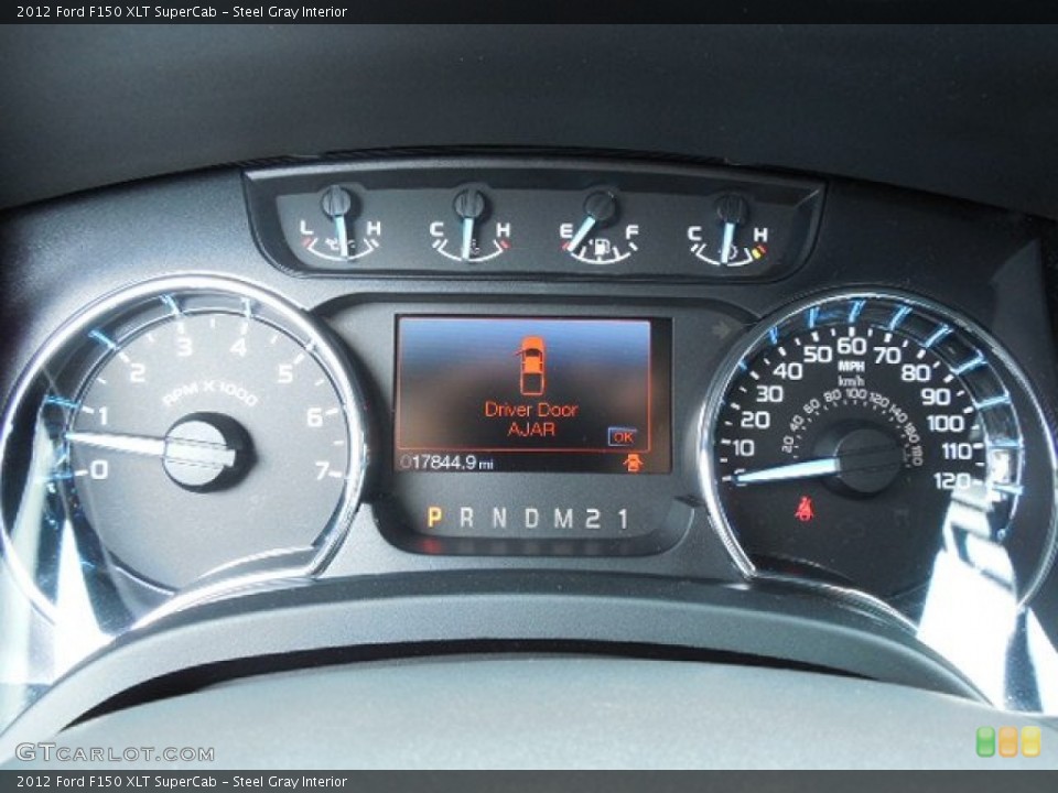 Steel Gray Interior Gauges for the 2012 Ford F150 XLT SuperCab #83984625