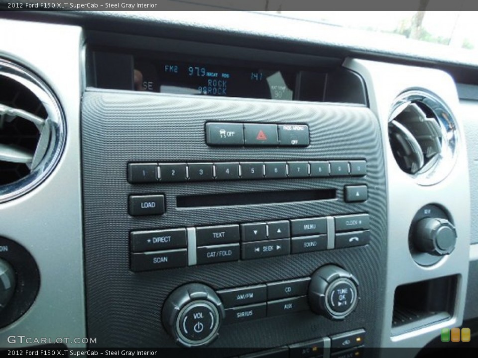 Steel Gray Interior Audio System for the 2012 Ford F150 XLT SuperCab #83984643