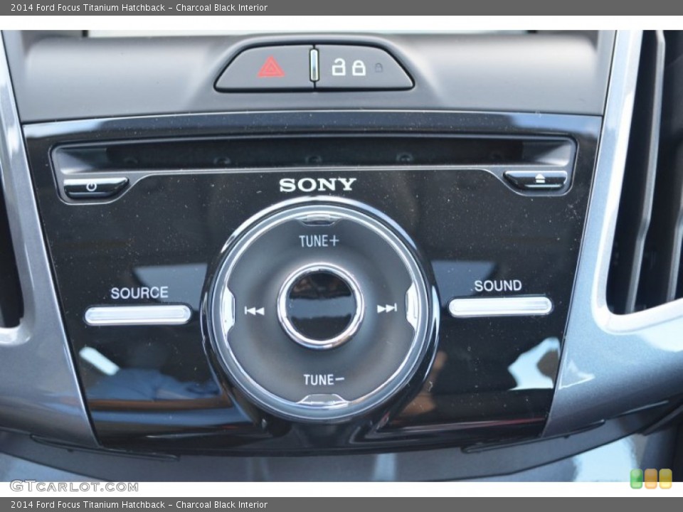 Charcoal Black Interior Controls for the 2014 Ford Focus Titanium Hatchback #83985054