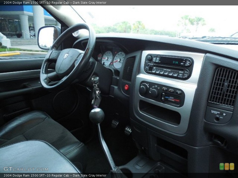 Dark Slate Gray Interior Dashboard for the 2004 Dodge Ram 1500 SRT-10 Regular Cab #83986197