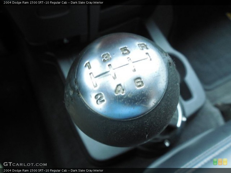 Dark Slate Gray Interior Transmission for the 2004 Dodge Ram 1500 SRT-10 Regular Cab #83986335