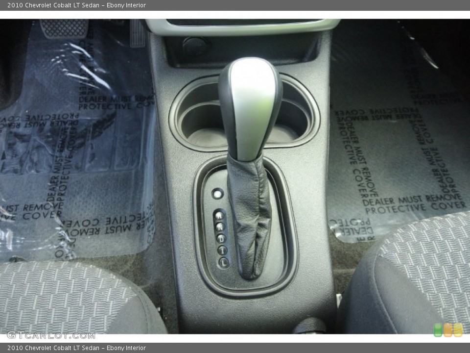 Ebony Interior Transmission for the 2010 Chevrolet Cobalt LT Sedan #83987676